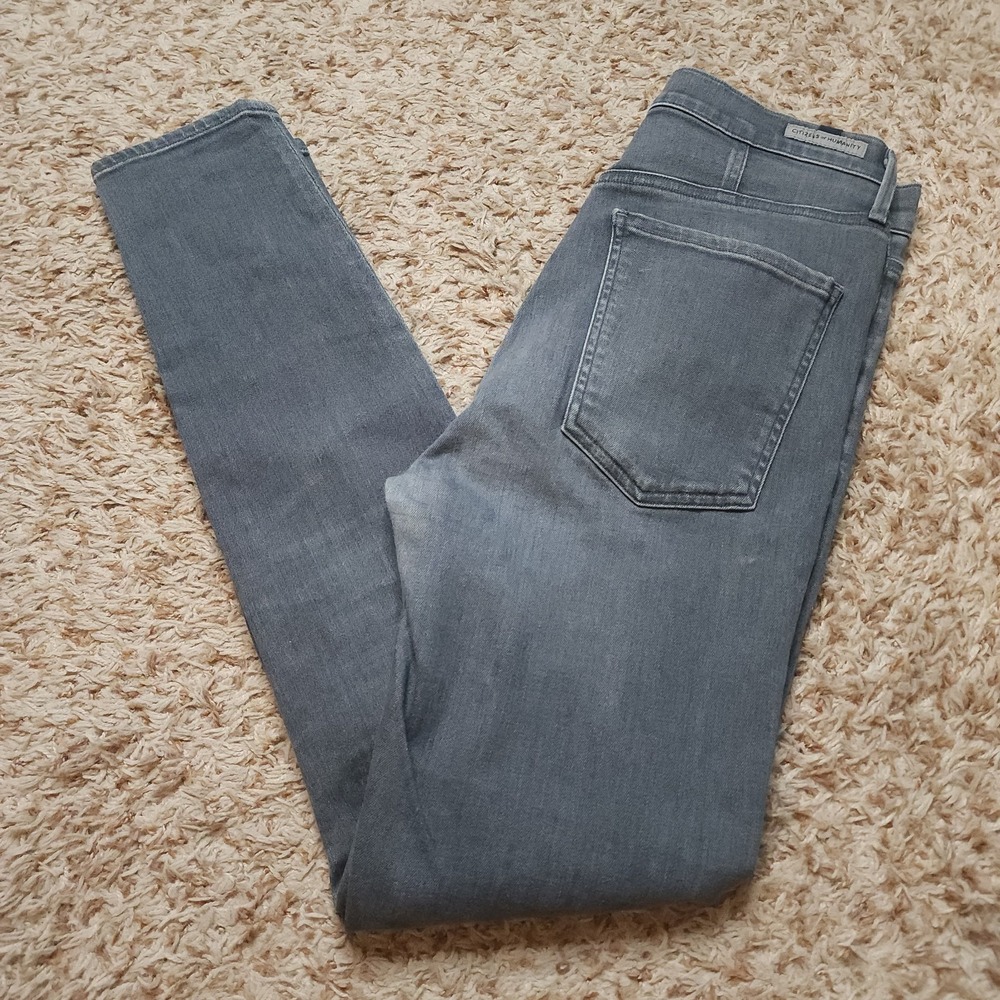 Citizens of‎ Humanity Chrissy Uber High Rise Skinny Womens 29 Gray 1611b-979